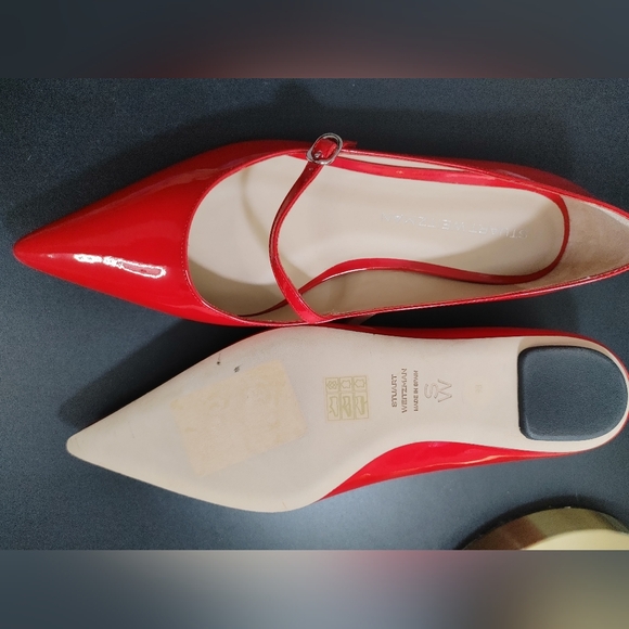 Stuart Weitzman Emilia Mary Jane Flat (Women) - Picture 3 of 6